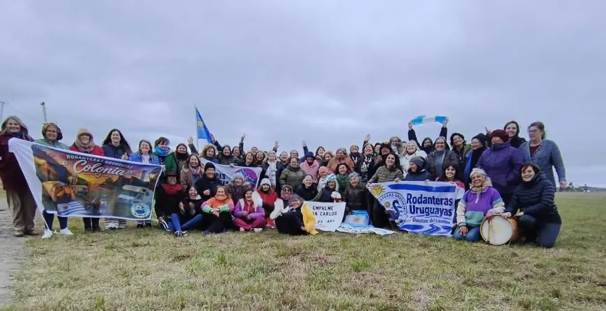 Carlos Reyles fue sede del primer encuentro de mujeres rodanteras de Uruguay y Argentina