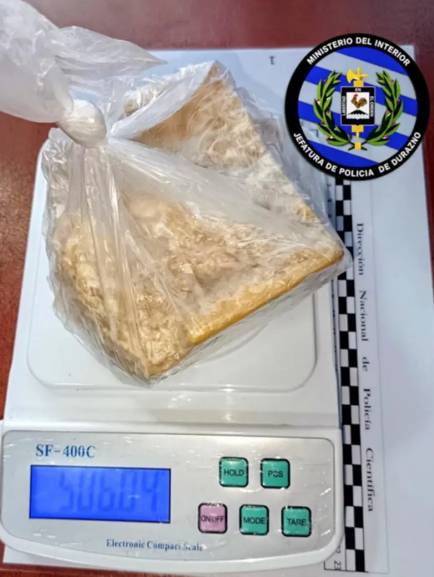Detenido por intentar ingresar droga a Durazno en transporte público
