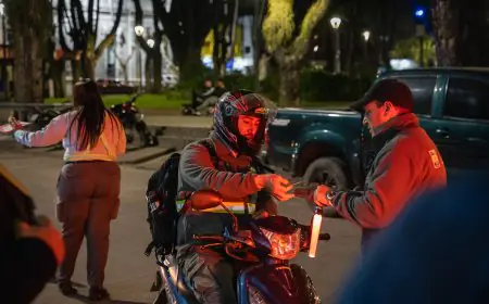 Incautan motos sin chapa y con escapes modificados en operativos de tránsito