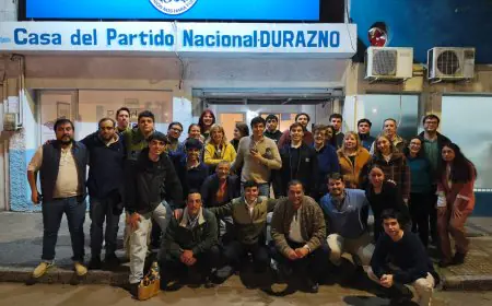 Sebastián Da Silva, en Durazno: “Hay que erradicar el narcotráfico de raíz para que los buenos vecinos no vivan encerrados”