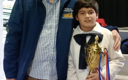 Ciro Leyes se consagró campeón invicto del 15.º Campeonato Interescolar de Ajedrez “John Watson”