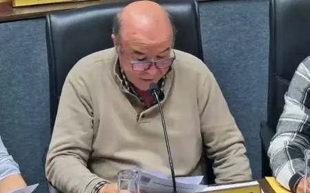 Pablo Langone alertó por el deterioro de la Escuela 66 y reclamó soluciones para el interior
