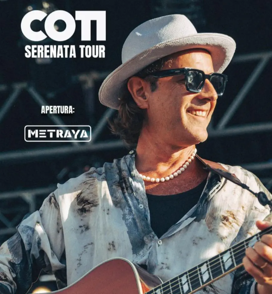 Coti vuelve a Durazno con su Serenata Tour 2026 y la promesa de entregar el Charrúa de Oro