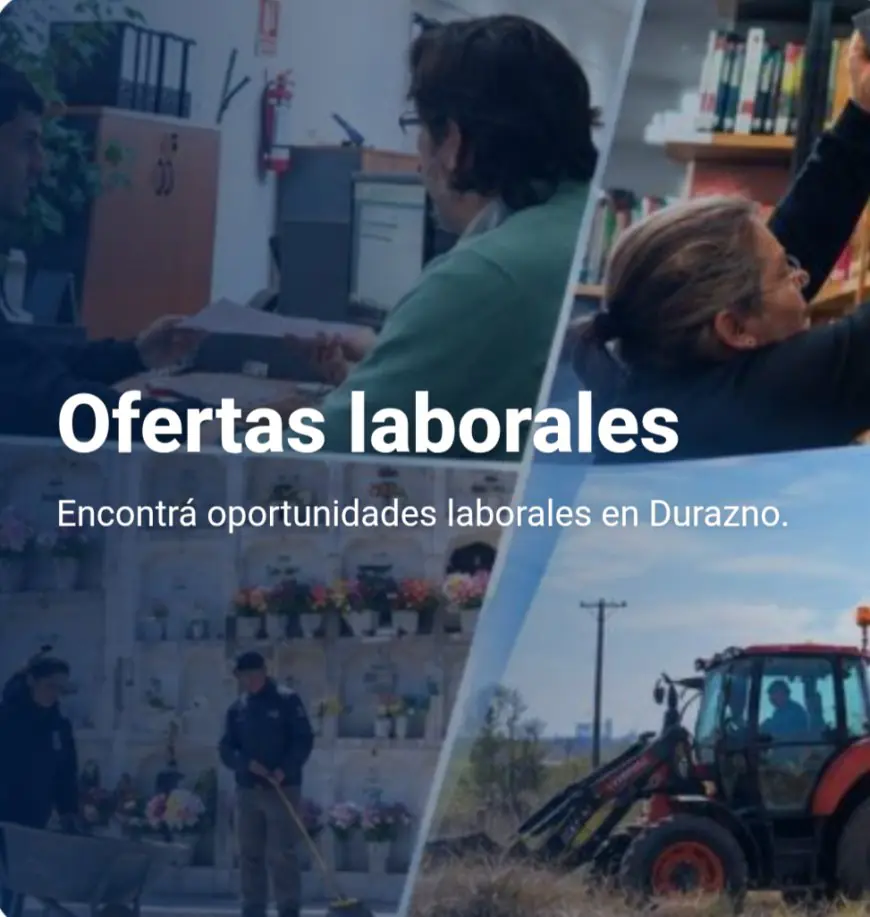 El Gobierno de Durazno lanzó su Portal de Empleo para facilitar el acceso a llamados laborales
