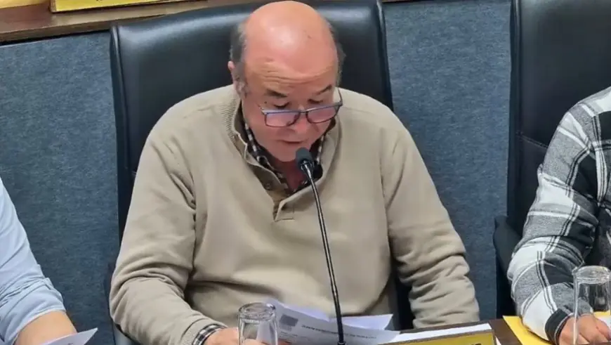 Pablo Langone alertó por el deterioro de la Escuela 66 y reclamó soluciones para el interior